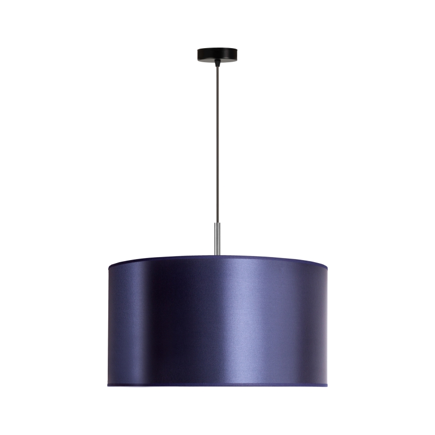 Duolla - Candelabro suspenso CANNES 1xE27/15W/230V diâmetro 45 cm azul/prateado