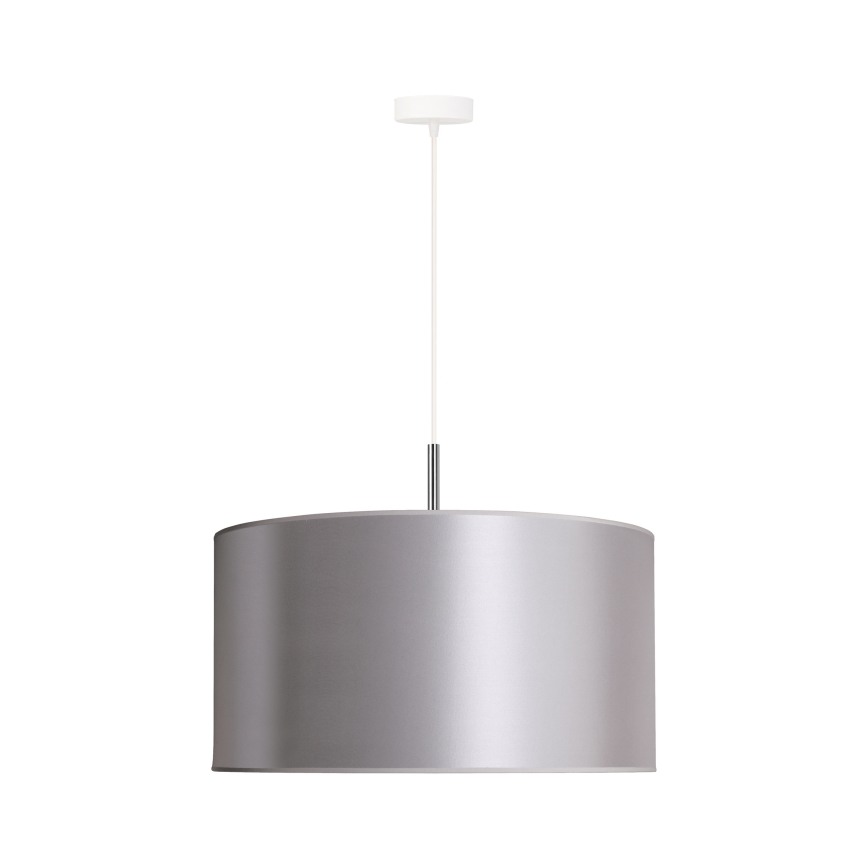 Duolla - Candelabro suspenso CANNES 1xE27/15W/230V diâmetro 45 cm prateado