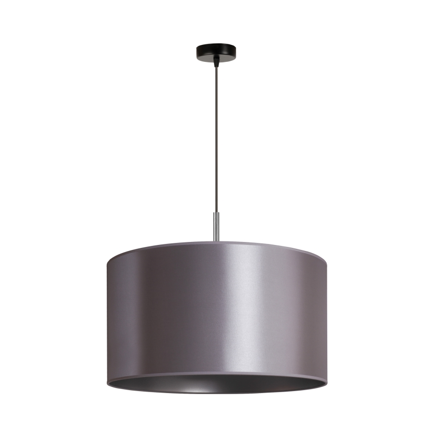 Duolla - Candelabro suspenso CANNES 1xE27/15W/230V diâmetro 45 cm prateado