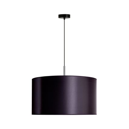 Duolla - Candelabro suspenso CANNES 1xE27/15W/230V diâmetro 45 cm preto/prateado