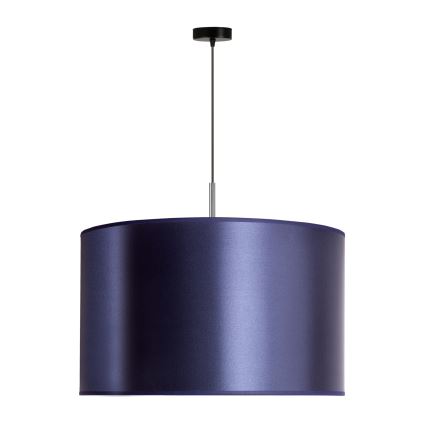 Duolla - Candelabro suspenso CANNES 1xE27/15W/230V diâmetro 50 cm azul/prateado