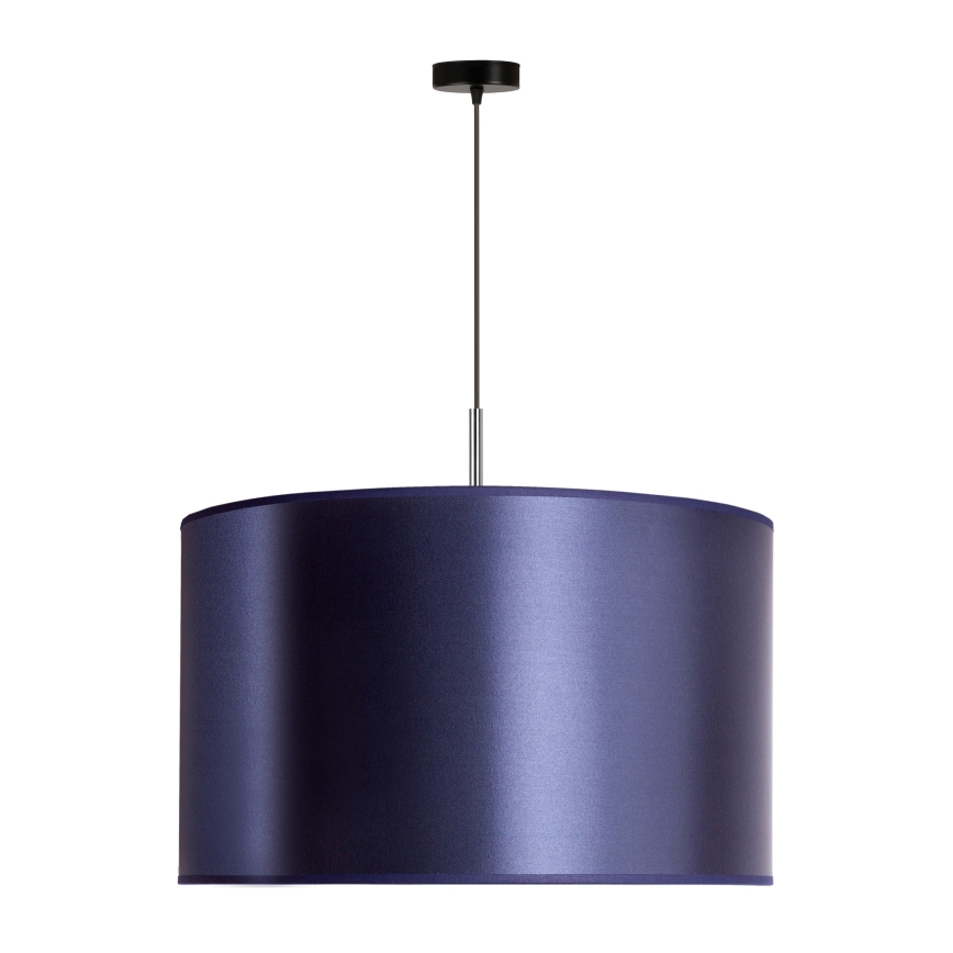 Duolla - Candelabro suspenso CANNES 1xE27/15W/230V diâmetro 50 cm azul/prateado