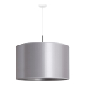 Duolla - Candelabro suspenso CANNES 1xE27/15W/230V diâmetro 50 cm prateado
