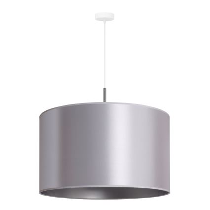 Duolla - Candelabro suspenso CANNES 1xE27/15W/230V diâmetro 50 cm prateado
