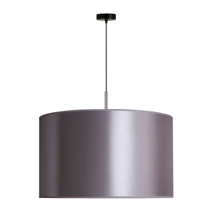 Duolla - Candelabro suspenso CANNES 1xE27/15W/230V diâmetro 50 cm prateado