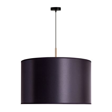 Duolla - Candelabro suspenso CANNES 1xE27/15W/230V diâmetro 50 cm preto/cobre