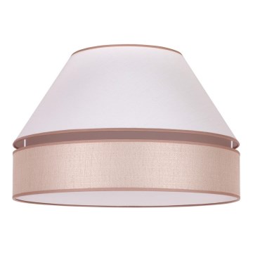 Duolla - Iluminação de teto AVIGNON 1xE27/15W/230V diâmetro 50 cm branco/bege