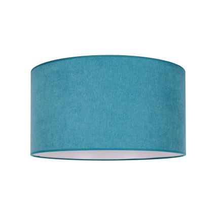 Duolla - Iluminação de teto BRISTOL 1xE27/15W/230V diâmetro 45 cm turquesa/branco