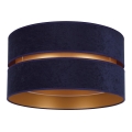 Duolla - Iluminação de teto DUO 1xE27/15W/230V diâmetro 40 cm azul/dourado