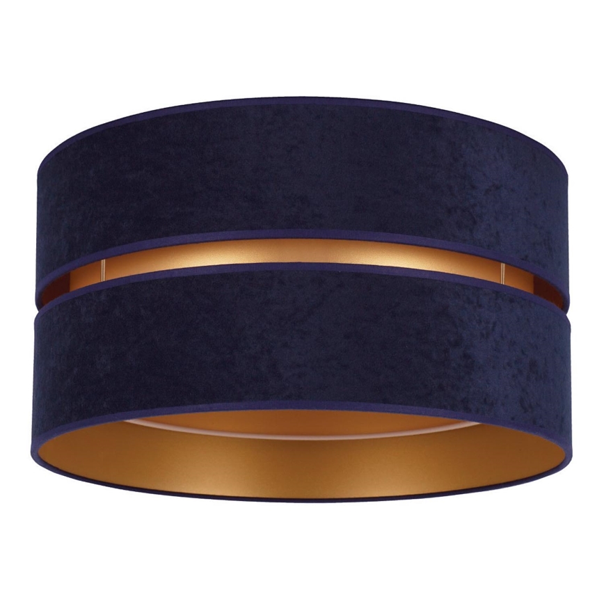Duolla - Iluminação de teto DUO 1xE27/15W/230V diâmetro 40 cm azul/dourado