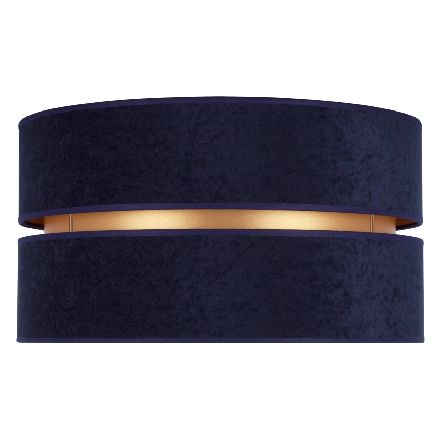 Duolla - Iluminação de teto DUO 1xE27/15W/230V diâmetro 40 cm azul/dourado