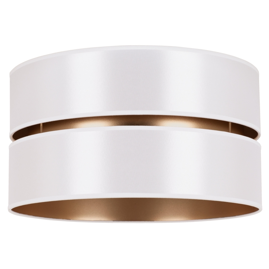 Duolla - Iluminação de teto DUO 1xE27/15W/230V diâmetro 40 cm branco/dourado