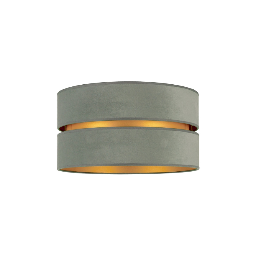 Duolla - Iluminação de teto DUO 1xE27/15W/230V diâmetro 40 cm verde claro/dourado