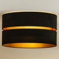 Duolla - Iluminação de teto DUO 1xE27/40W/230V diâmetro 40 cm preto/dourado
