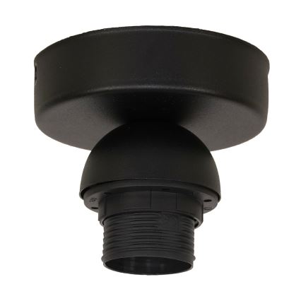 Duolla - Iluminação de teto DUO 1xE27/40W/230V diâmetro 40 cm preto/dourado