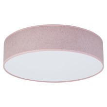 Duolla - Iluminação de teto LED CORTINA LED/26W/230V diâmetro 30 cm rosa