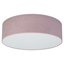 Duolla - Iluminação de teto LED CORTINA LED/26W/230V diâmetro 45 cm rosa