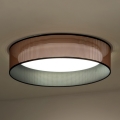 Duolla - Iluminação de teto LED ROLLER LED/24W/230V cobre/preto