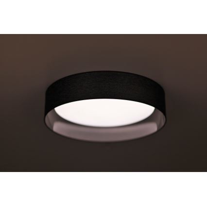 Duolla - Iluminação de teto LED ROLLER LED/24W/230V diâmetro 45 cm antracite