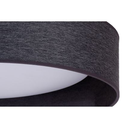 Duolla - Iluminação de teto LED ROLLER LED/24W/230V diâmetro 45 cm antracite