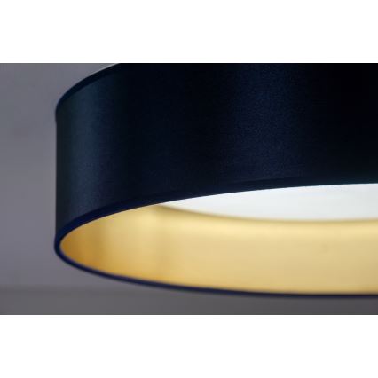 Duolla - Iluminação de teto LED ROLLER LED/24W/230V diâmetro 45 cm azul/dourado