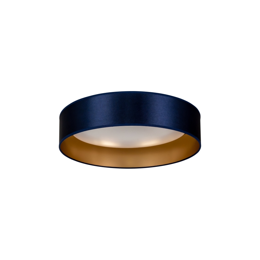 Duolla - Iluminação de teto LED ROLLER LED/24W/230V diâmetro 45 cm azul/dourado