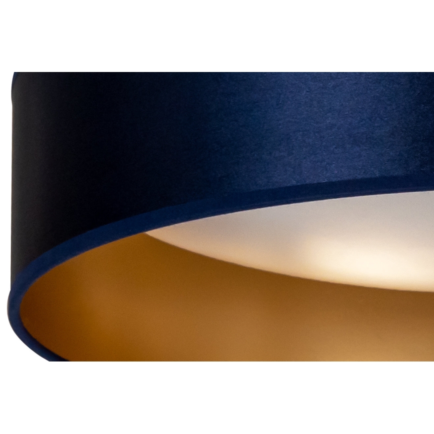 Duolla - Iluminação de teto LED ROLLER LED/24W/230V diâmetro 45 cm azul/dourado