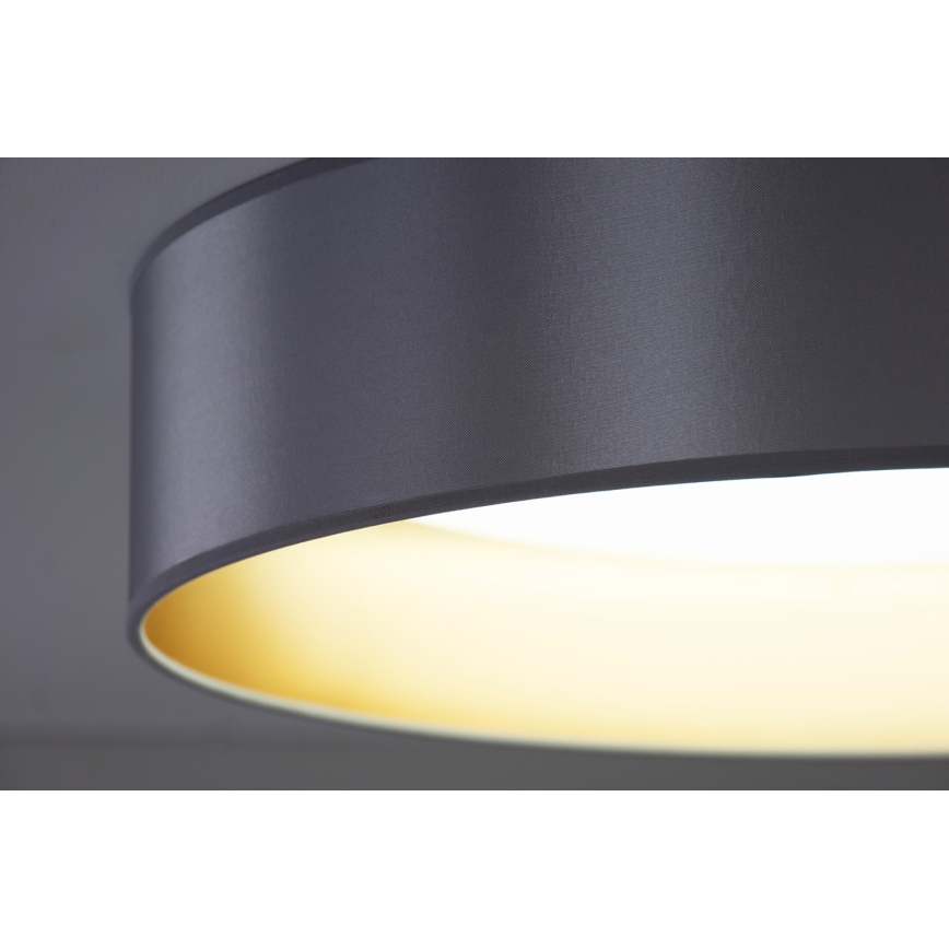 Duolla - Iluminação de teto LED ROLLER LED/24W/230V diâmetro 45 cm prateado/dourado