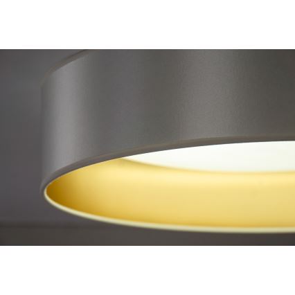 Duolla - Iluminação de teto LED ROLLER LED/24W/230V diâmetro 45 cm prateado/dourado