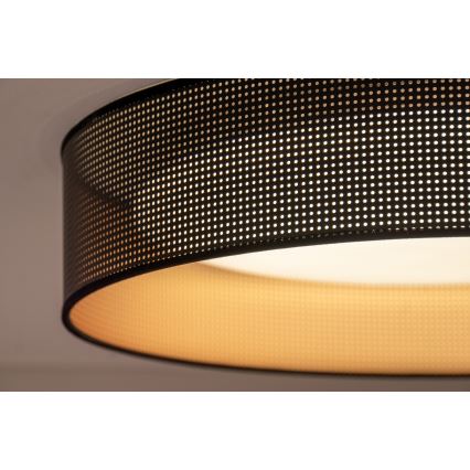 Duolla - Iluminação de teto LED ROLLER LED/24W/230V diâmetro 45 cm preto/cobre