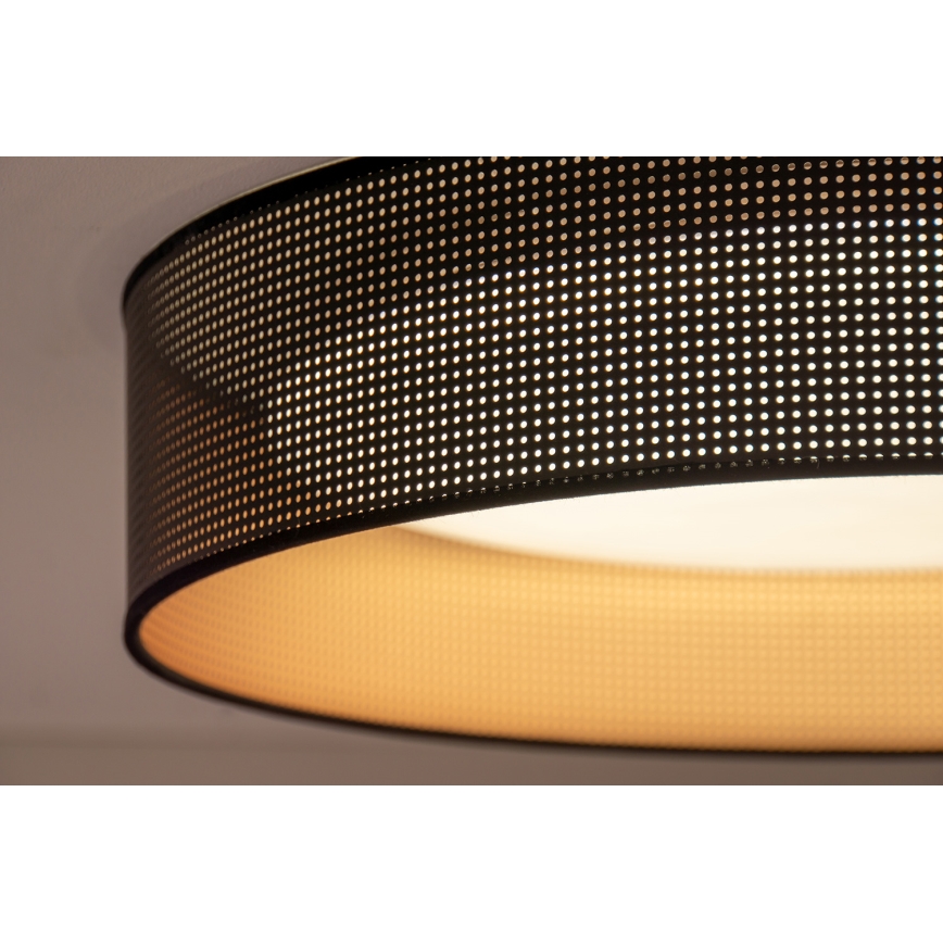 Duolla - Iluminação de teto LED ROLLER LED/24W/230V diâmetro 45 cm preto/cobre