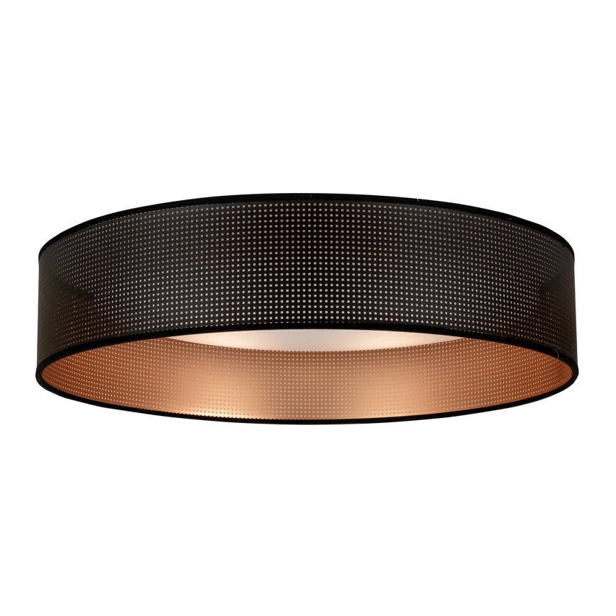 Duolla - Iluminação de teto LED ROLLER LED/24W/230V diâmetro 45 cm preto/cobre