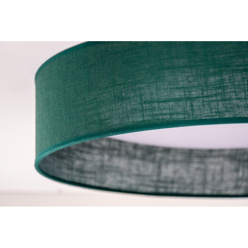 Duolla - Iluminação de teto LED ROLLER LED/24W/230V diâmetro 45 cm verde