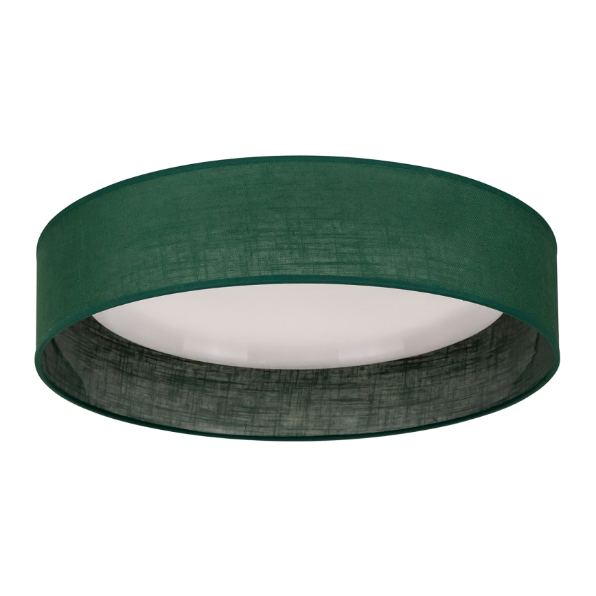 Duolla - Iluminação de teto LED ROLLER LED/24W/230V diâmetro 45 cm verde