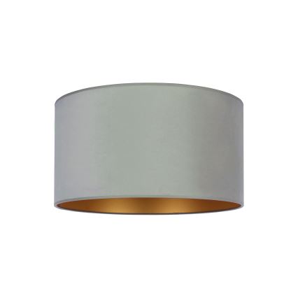 Duolla - Iluminação de teto ROLLER 1xE27/15W/230V diâmetro 40 cm iluminação verde/dourado