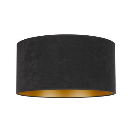 Duolla - Iluminação de teto ROLLER 3xE27/15W/230V diâmetro 60 cm preto/dourado