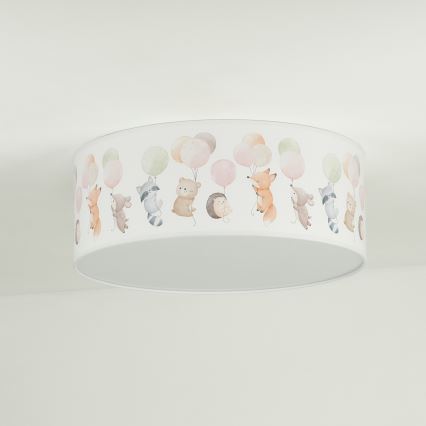 Duolla - Luminária de teto infantil LED CORTINA LED/26W/230V diâmetro 40 cm 4000K