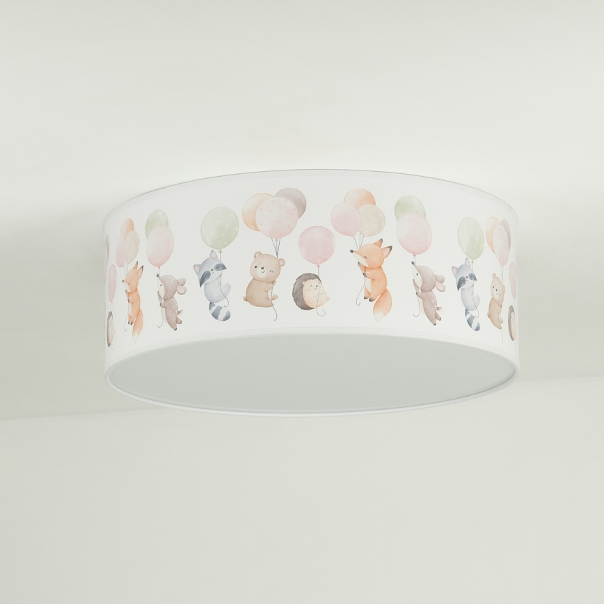 Duolla - Luminária de teto infantil LED CORTINA LED/26W/230V diâmetro 40 cm 4000K