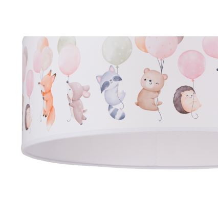 Duolla - Luminária de teto infantil LED CORTINA LED/26W/230V diâmetro 40 cm 4000K