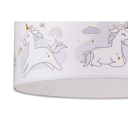 Duolla - Luminária de teto infantil LED CORTINA LED/26W/230V diâmetro 40 cm 4000K