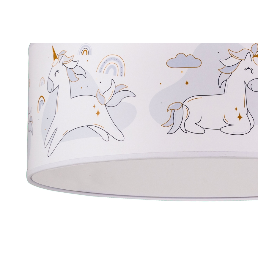 Duolla - Luminária de teto infantil LED CORTINA LED/26W/230V diâmetro 40 cm 4000K