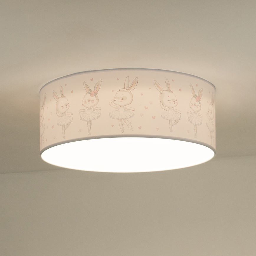 Duolla - Luminária de teto infantil LED CORTINA LED/26W/230V diâmetro 40 cm 4000K