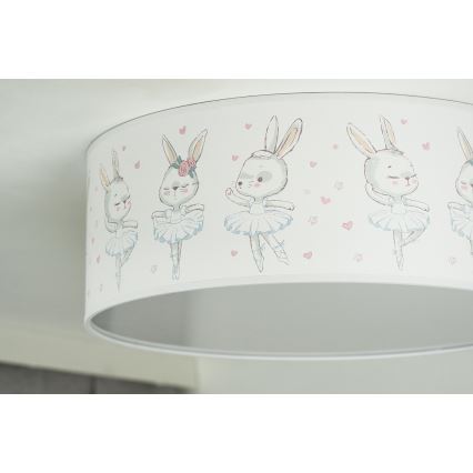 Duolla - Luminária de teto infantil LED CORTINA LED/26W/230V diâmetro 40 cm 4000K