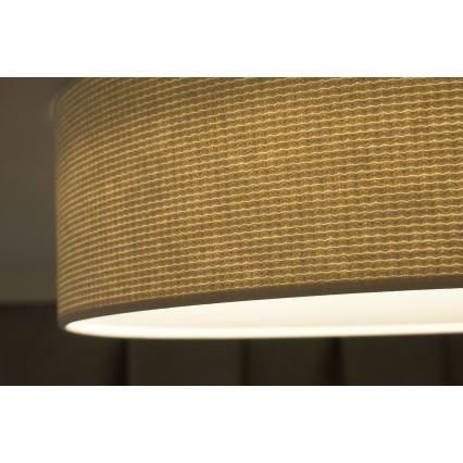 Duolla - Plafon LED CORTINA LED/26W/230V diâmetro 45 cm 4000K creme