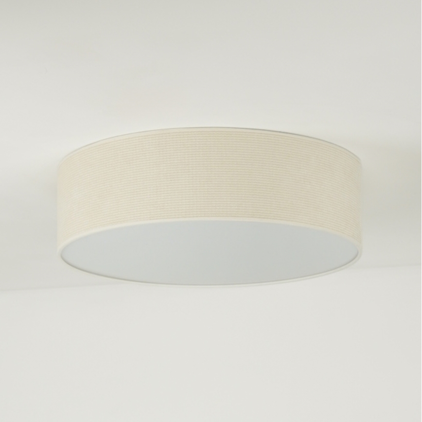Duolla - Plafon LED CORTINA LED/26W/230V diâmetro 45 cm 4000K creme