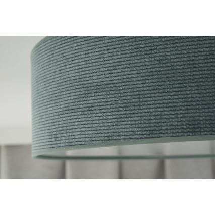 Duolla - Plafon LED CORTINA LED/26W/230V diâmetro 45 cm 4000K turquesa