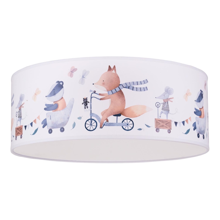 Duolla - Luminária de teto infantil LED CORTINA LED/26W/230V diâmetro 40 cm 4000K