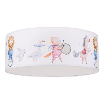 Duolla - Luminária de teto infantil LED CORTINA LED/26W/230V diâmetro 40 cm 4000K