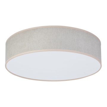Duolla - Luminária de Teto LED CORTINA LED/26W/230V diâmetro 30 cm 4000K bege