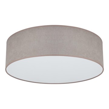 Duolla - Luminária de Teto LED CORTINA LED/26W/230V diâmetro 45 cm 4000K castanho